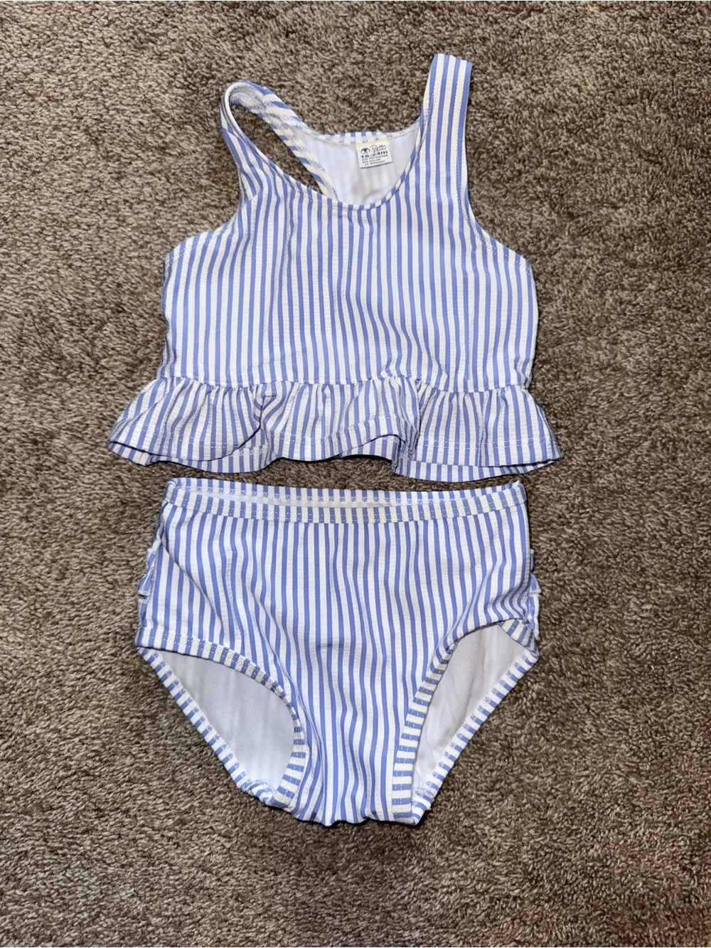 RuffleButts Girls Tankini